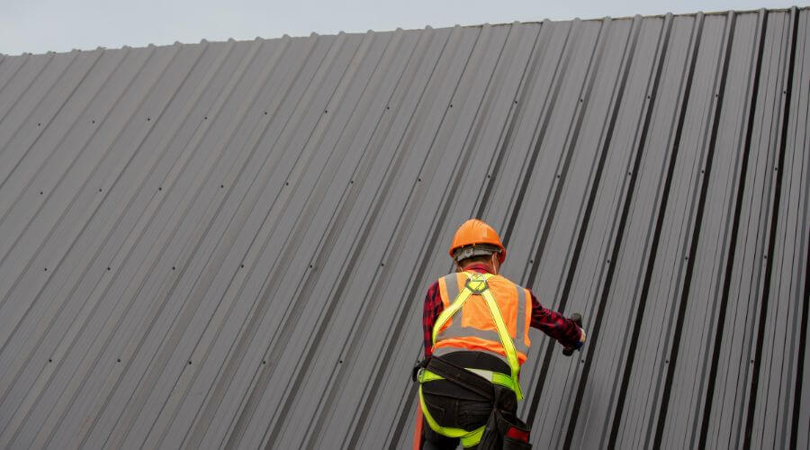 Professional metal roof installation services in Blandinsville, IL